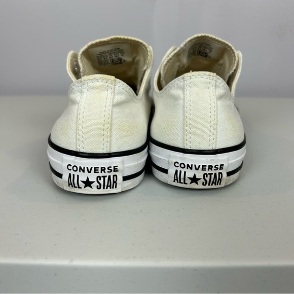 Converse Chuck Taylor All Star Slip On Low White Sneakers Women’s 8.5 - Picture 8 of 9